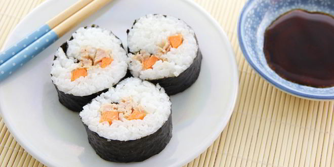 Рецепт роллов с консервированным тунцом