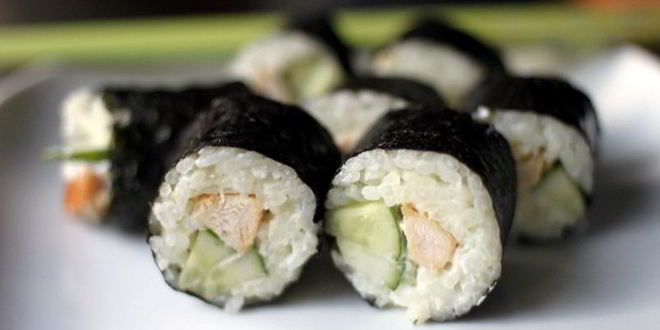 Рецепт роллов с копченой курицей