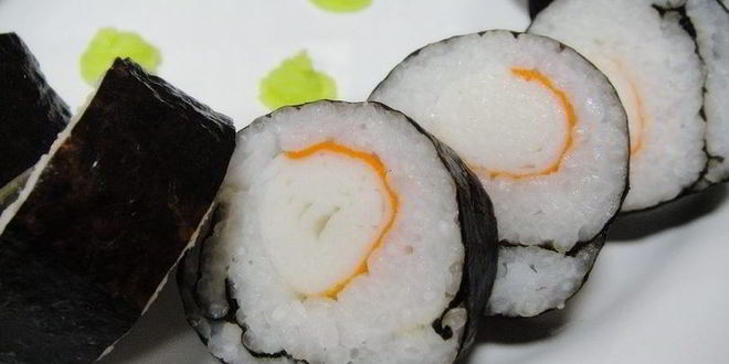 Рецепт роллов с крабовыми палочками
