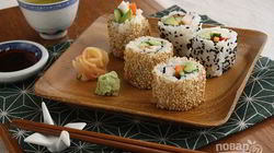 Рецепт Роллов с кунжутом