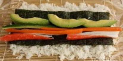 Шаг 3: роллов с кунжутом