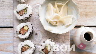 Рецепт Роллов с лососем