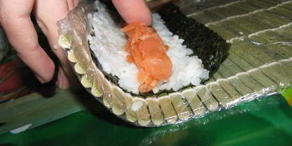 Шаг 7: роллов с семгой