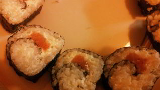 Рецепт Роллов с сыром филадельфия и семгой