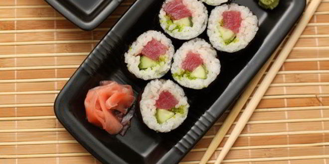 Рецепт роллов с тунцом и огурцом