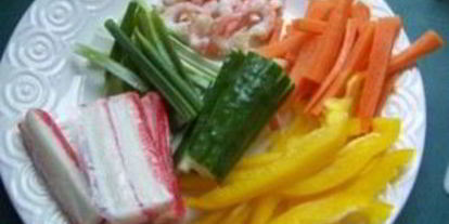 Шаг 1: роллов в кляре