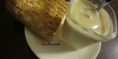 Шаг 16: сладких блинных роллов три вкуса с соусами