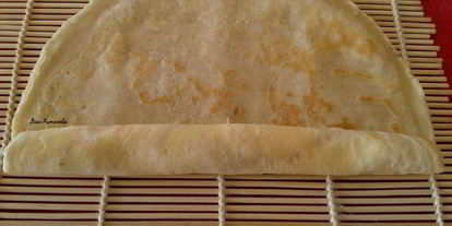 Шаг 5: сладких блинных роллов три вкуса с соусами