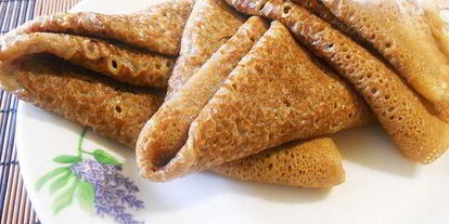 Шаг 4: сладких роллов из шоколадных блинчиков с клубникой и лимонным курдом