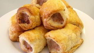 Рецепт Советских роллов — сосиски в тесте