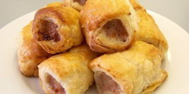 Рецепт советских роллов — сосиски в тесте