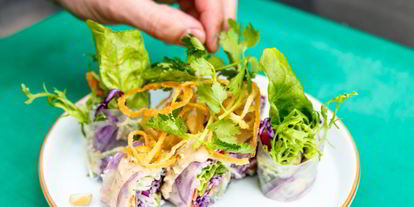 Шаг 7: спринга ролл с овощами