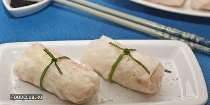 Шаг 5: спринга роллы с индейкой