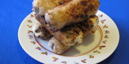 Шаг 9: спринга-роллов с курицей, грибами и сливочным сыром