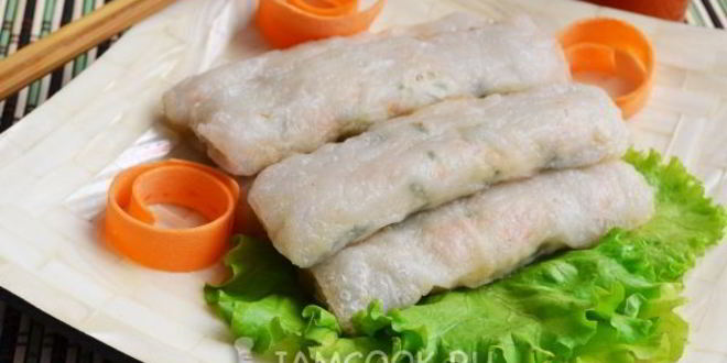 Рецепт спринга роллы с курицей