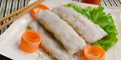 Шаг 16: спринга роллы с курицей