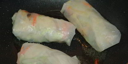 Шаг 2: спринга-роллов с тофу