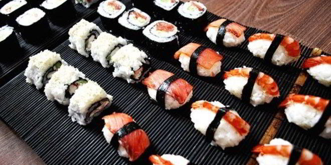 Рецепт суш-роллов ассорти