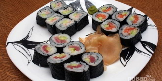 Рецепт суш роллы маки