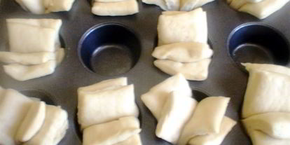 Шаг 10: вееров — американских масляных роллов