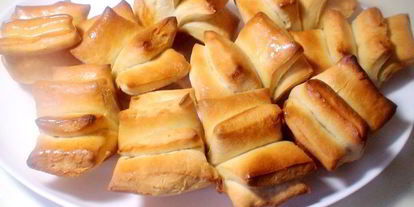 Шаг 13: вееров — американских масляных роллов