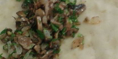 Шаг 5: картофельного рулета с грибами