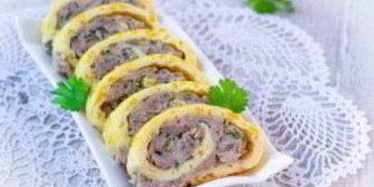 Шаг 12: куриного рулета к завтраку