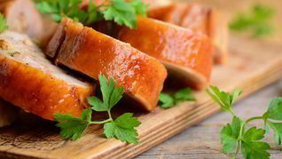 Рецепт Куриных рулетиков с грибами и сыром