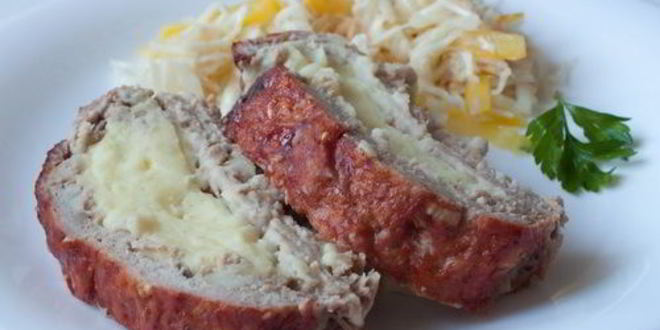 Рецепт мясного рулета с картофельным пюре