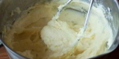 Шаг 2: мясного рулета с картофельным пюре