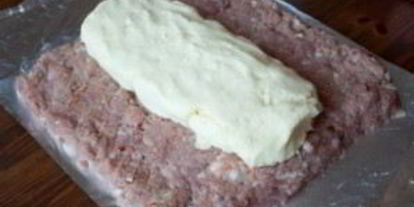 Шаг 3: мясного рулета с картофельным пюре