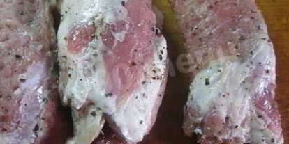 Шаг 9: мясных рулетиков с грибами