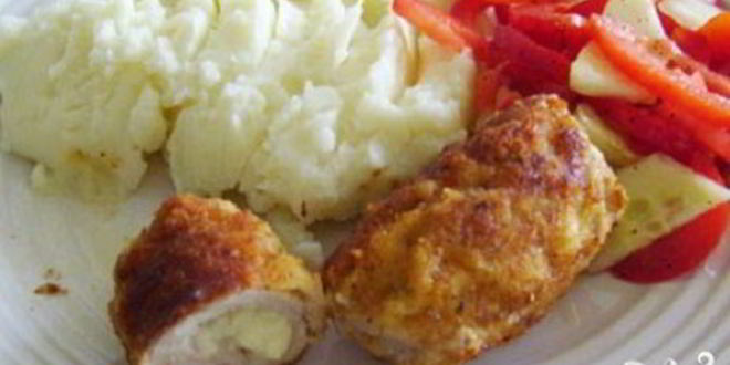 Рецепт мясных рулетиков с сыром