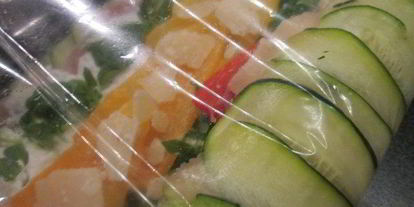 Шаг 7: рулета из курицы в цукини