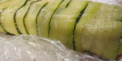 Шаг 9: рулета из курицы в цукини