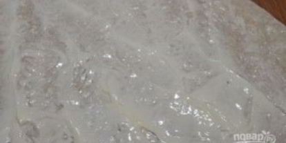 Шаг 2: рулета из лаваша с грудкой