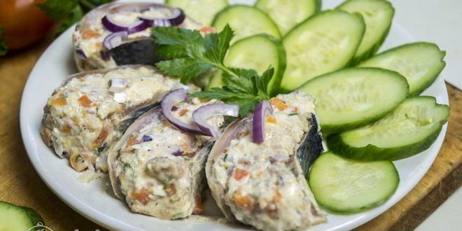 Рецепт рулета из сельди с яйцом