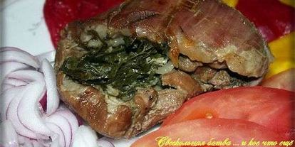 Шаг 37: рулета из свинного подбрюшья