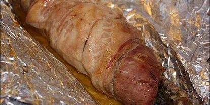 Шаг 30: рулета из свинного подбрюшья