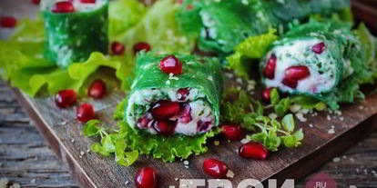 Шаг 9: рулета из сыра