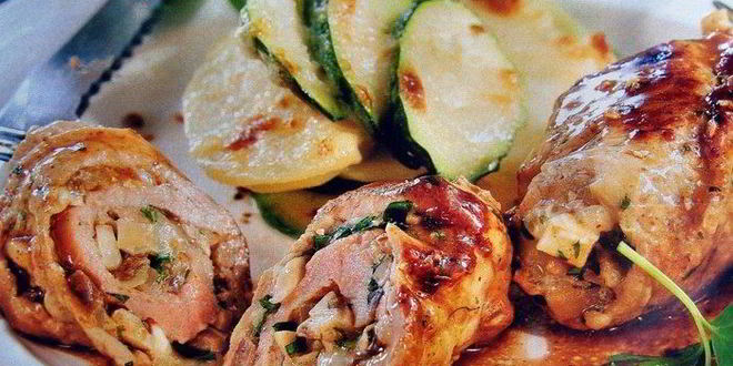 Рецепт рулета из телятины