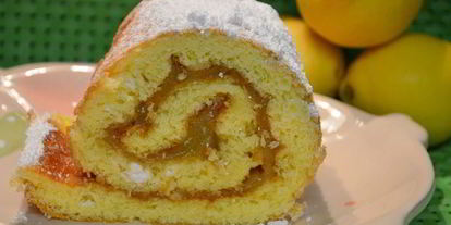 Шаг 6: рулета с лимонным курдом