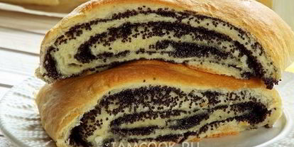 Шаг 17: рулета с маком из дрожжевого теста