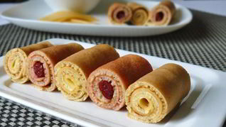 Рецепт Рулетиков из блинов