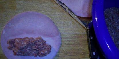 Шаг 6: рулетиков из фарша