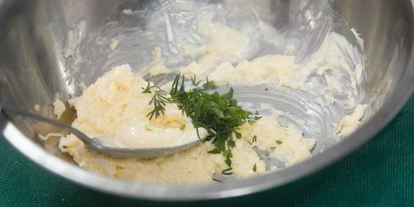 Шаг 3: рулетиков из ветчины