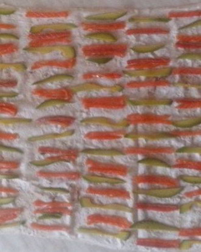 Рецепт рулетиков с красной рыбой и авокадо