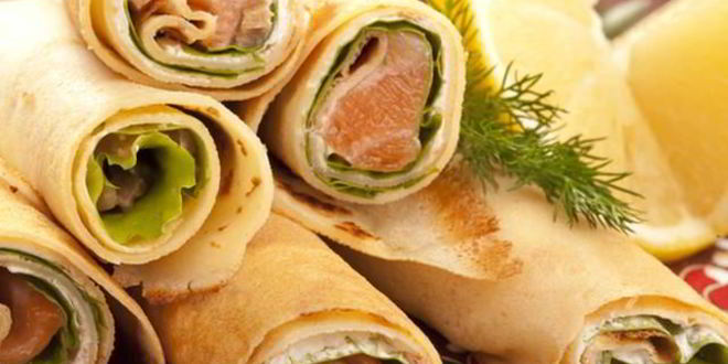 Рецепт рулетиков с рыбой и овощами