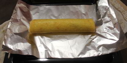 Шаг 4: сырно-куриного рулет