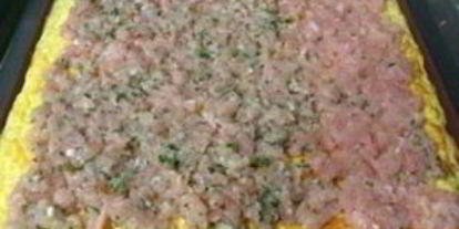 Шаг 4: сырного рулета с куриным фаршем